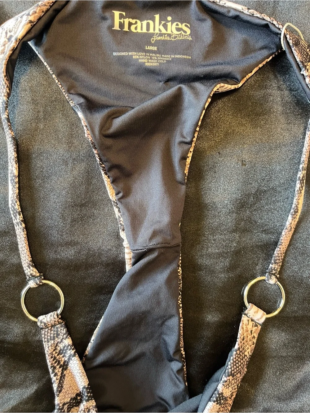 NWT Frankie’s Bikinis Bikini Bottoms